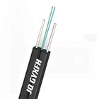 FTTH Fiber Optical Drop Cable for Indoor GJXFH with 2 FRP Steel Wire Strength Member