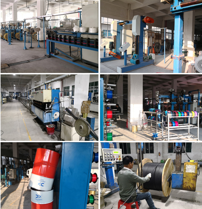 Untergrund G652D 12 24 36 48 72 96 144 288 Kern direkt vergraben GYTY53 Glasfaserkabel 7