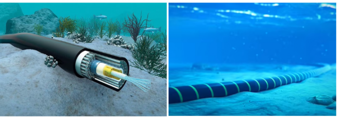 Untersee-Glasfaserkabel GYTA33 12/24/48 Adern Doppelmantel verstärkt armiert Glasfaser-Ausrüstungslieferung 3