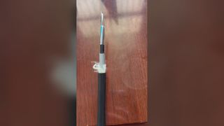 Unterirdisches Glasfaserkabel