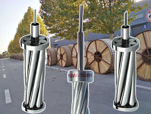 OPGW Fiber Optic Cable 24 48 Core Singlemode G652D Power Line Communication Outdoor Optical Cable