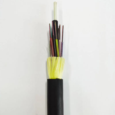 12 Core ADSS Outdoor All Dielectric Aerial Cable Optical Fiber Cable