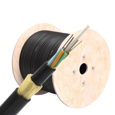 Qualität  ADSS Fiber Optic Cable Single Mode G652D Double Jacket Outdoor Aerial Self Supporting Telecom Cable Fabrik