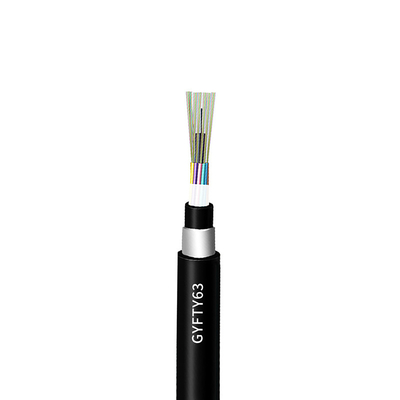 Single Model G652D 96 Core Double Jacket Underground Fiber Optic Cable