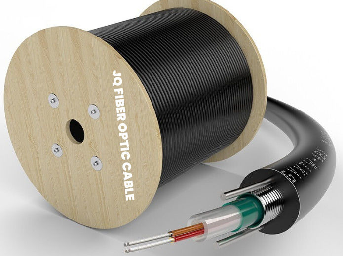 Gyxtw Fiber Optic Cable Aerial Armored Fiber Optic Cable With Messenger GYXTW