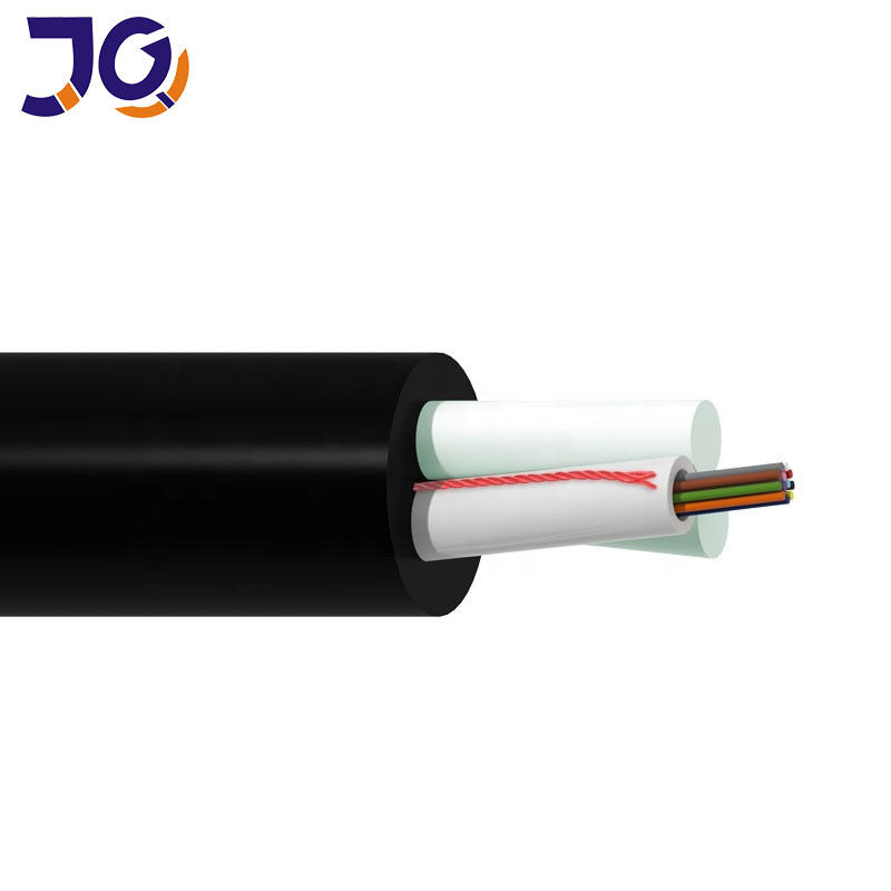 Asu Outdoor Aerial Fiber Optic Cable Mini ADSS Single Mode FRP 12 Core Self Supported