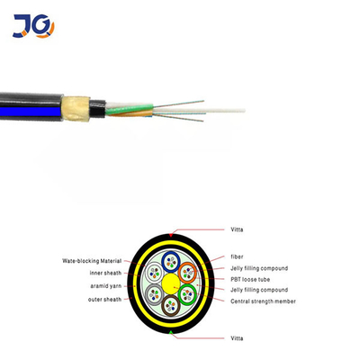 Alle dielektrischen Luft-ADSS verkabeln die Optik24 48 72 96 144 Kern-Faser Adss