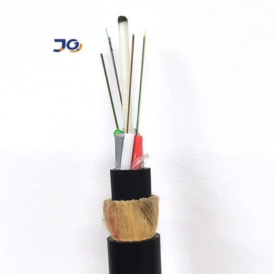 Overhead Single Jacket Multi Cores Singlemode ADSS Glasfaserkabel für den Außenbereich