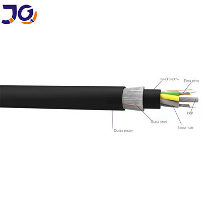 Overhead Single Double Jacket Multi Cores ADSS-Glasfaserkabel 80 m