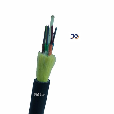 Kein Metall All Diletric selbsttragendes ADSS-Singlemode-Glasfaserkabel HDPE ummantelt mit Garn