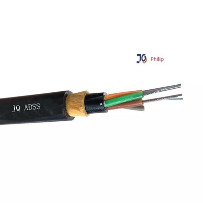 Outdoor ADSS Loose Tube FRP 12 24 48 72 96 144 Core Singlemode Glasfaserkabel
