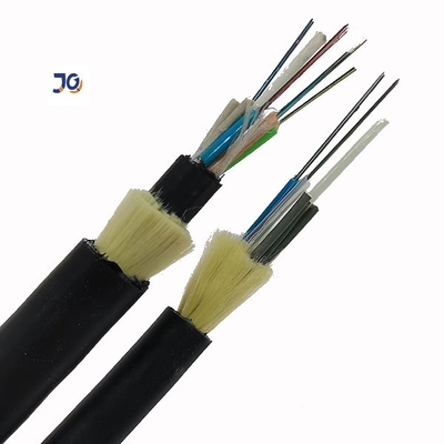 HDPE obenliegendes im Freien kein Singlemode ADSS Lichtwellenleiter der Metall12/24/36/48 Kern-