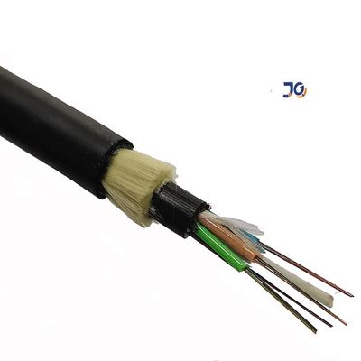 Doppelschicht ADSS Glasfaserkabel 24 96 Kern G652D Einzelmodus HDPE alle dielektrische selbsttragende Antenne