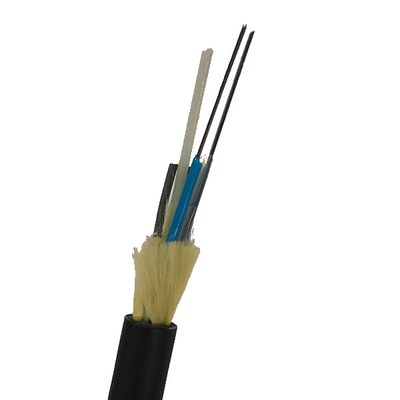 Aramid-Garn-Stärke-Monomode- überspannen 100m 12/24 Lichtwellenleiter der Kern-ADSS