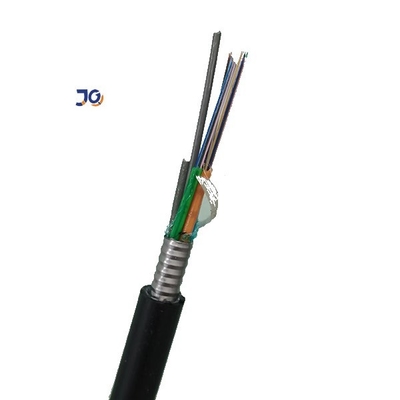 Des Monomode- 12/24 obenliegendes gepanzertes GYTS GYTA Lichtleiterkabel /48-Kern-im Freien