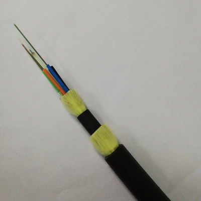 Luftkern 8 12 der Spannen-50m ADSS des LWL - Kabel-6 24 48 Kern-Lichtwellenleiter im Freien