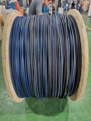 Antenne oder Kanalnetzwerk Außen IP68 GYFTY Großmenge-Kerne 8mm 9mm 11mm 14mm 16mm PE-Jackett Glasfaserkabel