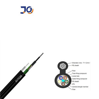 Selbsttragendes Glasfaserkabel GYTC8S 24 Kernfig. 8 Glasfaserkabel
