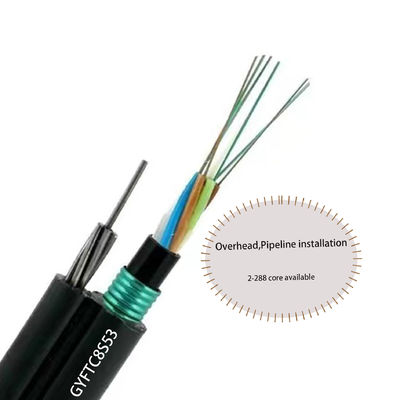 Doppeljacke Doppelpanzerung Abbildung 8 GYFTC8S53 Aerial 6 24 48 96 Kernfaseroptische G652d Kabel pro Meter