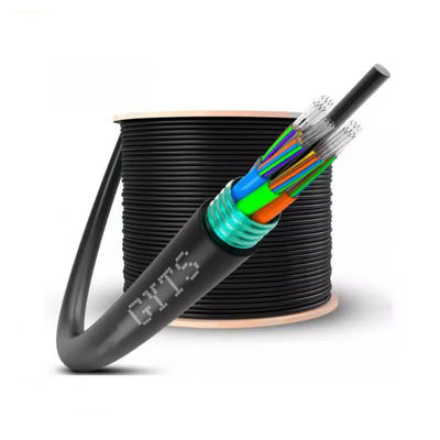 12 24 36 48 72 96 144 Kern-Flügel-Außen-Überkopplung Einzelmodus G652D gepanzerte Glasfaserkabel GYTS