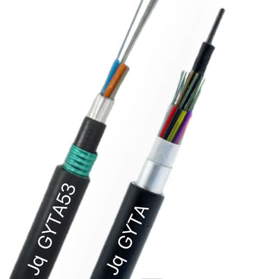 Unterirdisches Glasfaserkabel Stranded Loose Tube Panzerglasfaserkabel GYTA GYTA53