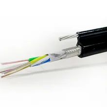 Außengebäude für die Aufstellung von Flächenfig. 8 Struktur 24 Kerne Glasfaserkabel GYTC8A