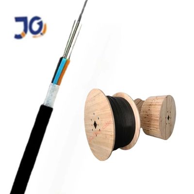 4/6/8/12/24 Kern-Ein-Modus-Multi-Mode-Optische Faser GYTY Strang losen Rohr Stahldraht Festigkeitsmitglied