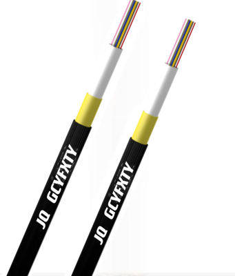 4 6 8 12 24 Kerne Einzelmodus Mikrodukt Einrohr Luftgeblasenes Glasfaserkabel GCYFXTY