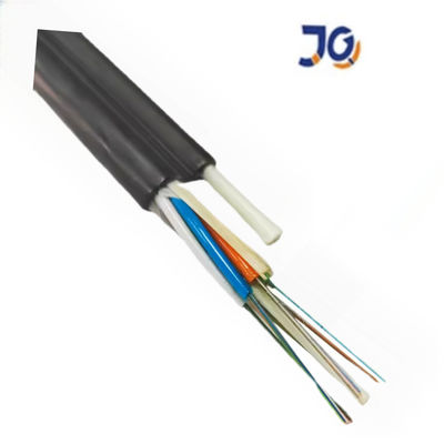 GYFTC8Y Außenoptische Faser Abbildung 8 Kabel Stranged Loose Tube FRP Stärke Mitglied Luftkabel