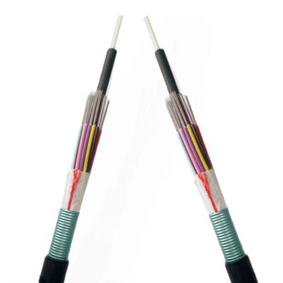 PSP gepanzerte Außen-Faseroptikkabel GYFS mit Stahlband oder FRP