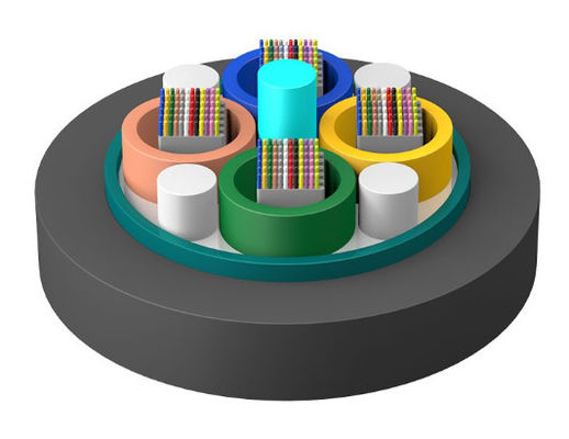 Glasfaserbandkabel GYDTS Loose Tube mit Wellstahlband