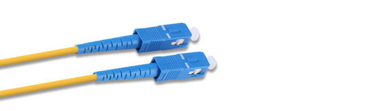 SC/SC Glasfaserpatchkabel Einzel-Multi-Modus-Faser für FTTH 1m 2m 5m 10m