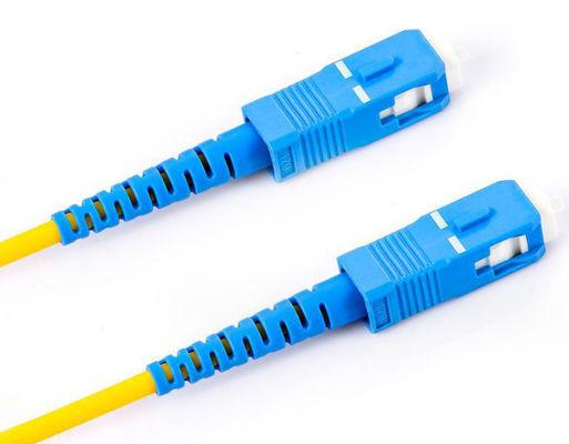 SC/SC Glasfaserpatchkabel Einzel-Multi-Modus-Faser für FTTH 1m 2m 5m 10m