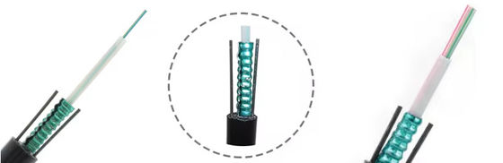 2 4 6 8 16 24 Kernluft-Pantarkoptikkabel Gyxtw Gyxtw53 Uni Tube Einzelmodus-Kommunikationskabel