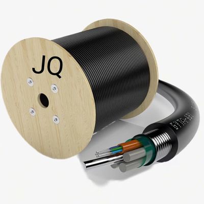 48 72 96 144 288 Kernstranged Loose Tube Glasfaserkabel GYTA GYTS Kanal vergrabenes Kommunikationskabel