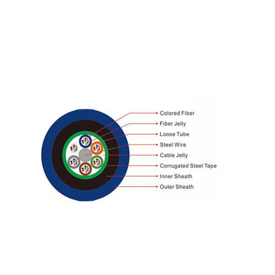 12 24 Kern Einzelpanzerung Doppeljacken Flammschutz MGTSV Bergbau Glasfaserkabel
