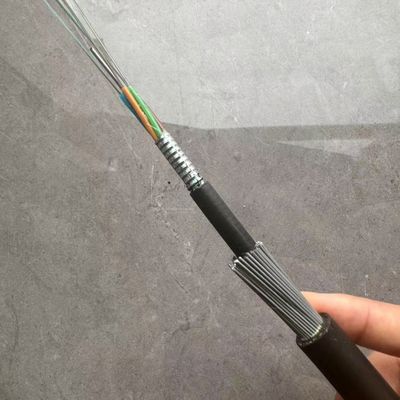 Unterirdische GYTA33 24 Kerne G652D SM Unterwasserstrangige gepanzerte Stahldrahtfaserkabel