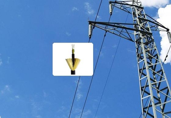 96 Kern ADSS Außenall-Dielektrisches Luftkabel Glasfaserkabel mit Aramidgarn Glasfaserkabel