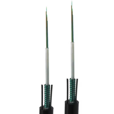Warmverkauf Fabrikpreis 6 Kern Glasfaserkabel Panzer GYXTW Zentrales Loose Tube Außenkabel Kommunikationskabel