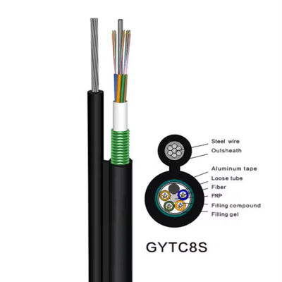 Großhandel 72-Kern-Pantser-GYTC8S-Kabel Einzelmodus-Faser-Fig8 Glasfaserkabel