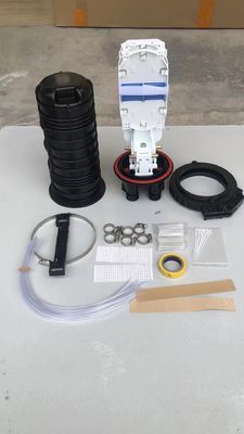 Außen 12 24 48 Kern Kuppel-Typ Schließung Faserkabel-Gemeinschaftsbox Faseroptik Splice Schließung