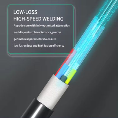 Großhandelspreis GYFTY 12-Kern-Einzelmodus-Aussen-Fiberoptikkabel Preis pro Meter