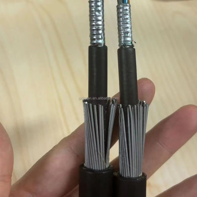 Unterwasserfaseroptisches 4-144-Kern-U-Bootkabel Einzelmodus Direktvergrabenes GYTA33 Multimode-Kompressionsbeständiges Kabel