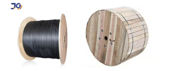 12Fo Fiber Optic ADSS Kabel Adss 12 Kernpreis pro KM Fiber Optical Kabel Selbstunterstützung mit Roll Drum Packing