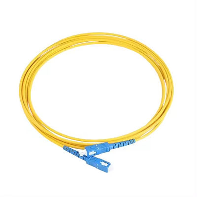 2.0mm 3.0mm SC UPC zu SC UPC Duplex Jumper 1m 2m 3m 5m SM MM G652d SC Glasfaser Patch Cord Patchcord