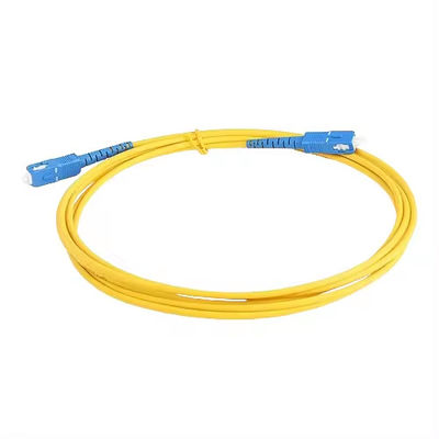 2.0mm 3.0mm SC UPC zu SC UPC Duplex Jumper 1m 2m 3m 5m SM MM G652d SC Glasfaser Patch Cord Patchcord