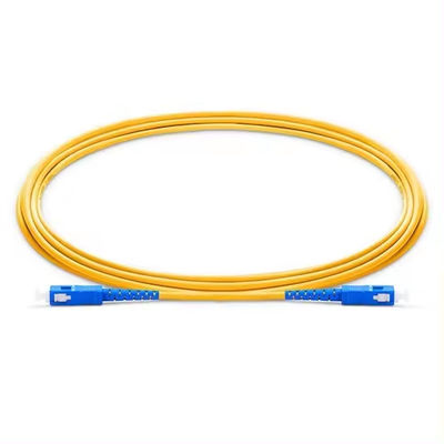 2.0mm 3.0mm SC UPC zu SC UPC Duplex Jumper 1m 2m 3m 5m SM MM G652d SC Glasfaser Patch Cord Patchcord
