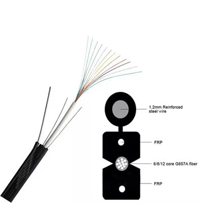 GJYXCH Glasfaserkabel 1-4 Kern FTTH G652D Simplex Innenraum 1 km 2 km