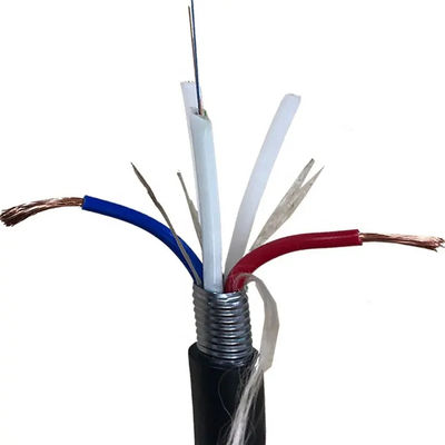 Anti-Ragentien 4-Kern-OPLC-Hybrid-Glasfaserkabel mit Kupferleiter