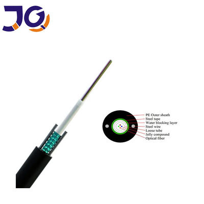 GYFXTS Unitube Zentrales Lockerrohr Außenfaseroptikkabel Panzerkabel